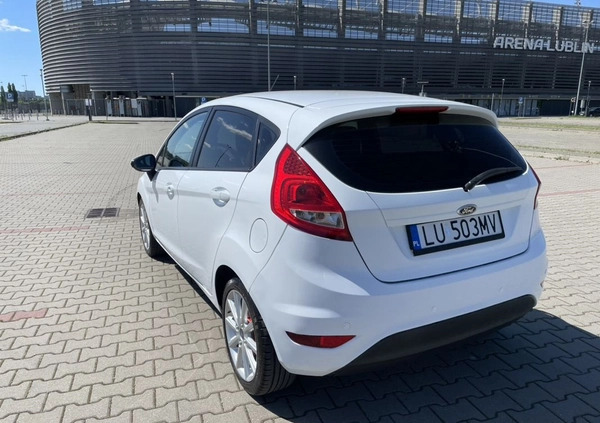 Ford Fiesta cena 15900 przebieg: 260000, rok produkcji 2012 z Lublin małe 92